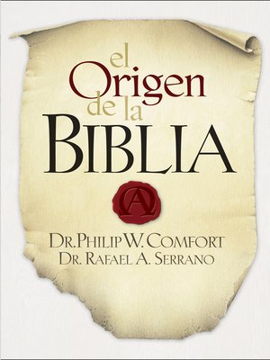 cover image of El Origen de la Biblia